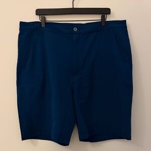 Classic Navy Men's Flat Front Shorts